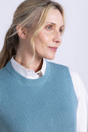 AW25 Knitted Vest - Arctic