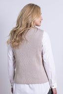 AW25 Knitted Vest - Sand