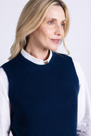 AW25 Knitted Vest - Thunder
