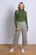 AW25 Pocket Cropped Trouser - Ecru