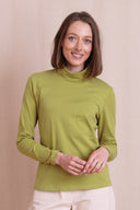 AW26 Roll Neck Top - Citrus
