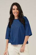 SS27 Boxy Tee - Estate Blue