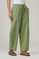 SS27 Plain Bubble Trousers - Reseda