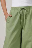 SS27 Plain Bubble Trousers - Reseda