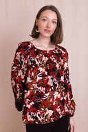 AW26 Raglan Blouse - Sunset