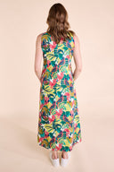 SS25 Poplin Sleeveless Dress - Multi