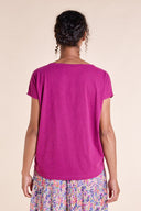 SS25 GOTS Organic Cotton T shirt - Pansy