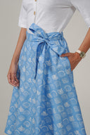 SS27 Printed Swing Skirt - Provence