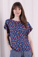 SS26 - Flutter Sleeve Top - Oxford