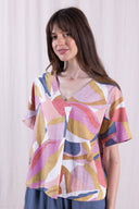 SS26 - Pleat Front Top - Multi