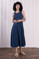 SS26 - Jersey Midi Dress - Oxford