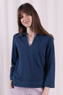 SS26 - Easy Collar Top - Oxford