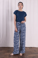 SS26 - Wide Leg Trouser - Navy