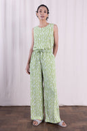 SS26 - Wide Leg Trouser - Pistachio