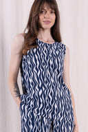 SS26 - Crepe Vest - Navy