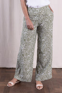 SS26 - Wide Leg Trouser - Verdant