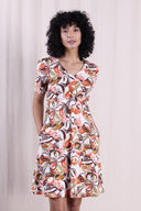 SS26 - Gathered Waist Tunic Dress - Multi