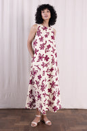 SS26 - Cotton Poplin Dress - Rosewood