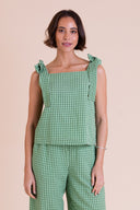 SS26 Bow Cami - Green