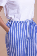 SS26 High waist Trousers - Blue