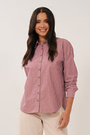 ST4291 Striped Shirt - Fig