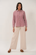 ST4291 Striped Shirt - Fig