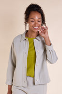 SS25 Cotton Jacket - Ecru