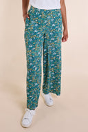 SS25 Wide Leg Trouser - Green