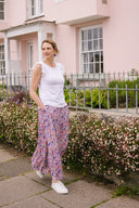 SS25 Tiered Skirt - Purple